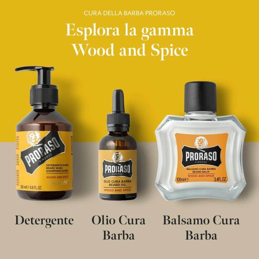 Proraso Wood and Spice - Huile de soin pour la barbe 30 ml