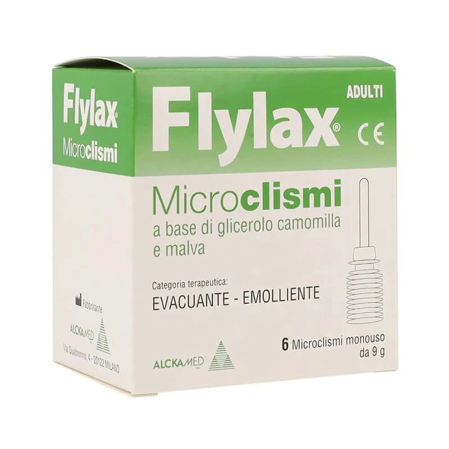 Flylax - 6 single-use 9-gram microenemas
