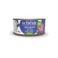 Schesir Complete Nutrition Jelly: Thunfisch mit Rindfleischstreifen – Alleinfuttermittel für Katzen, 140 g