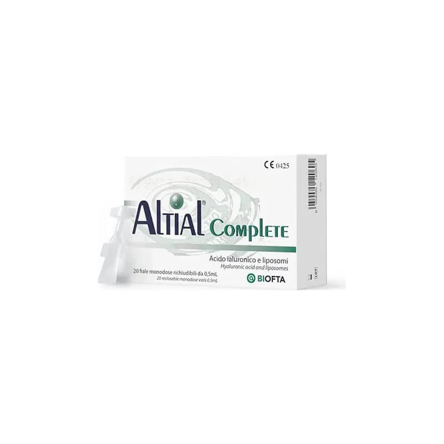 Altial Complete – Feuchtigkeitsspendende Augentropfen, 20 Ampullen