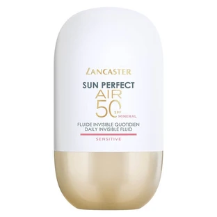 Lancaster Sun Perfect Air Face Sunscreen 50 SPF Daily Invisible Fluid for High Protection, 40 ml
