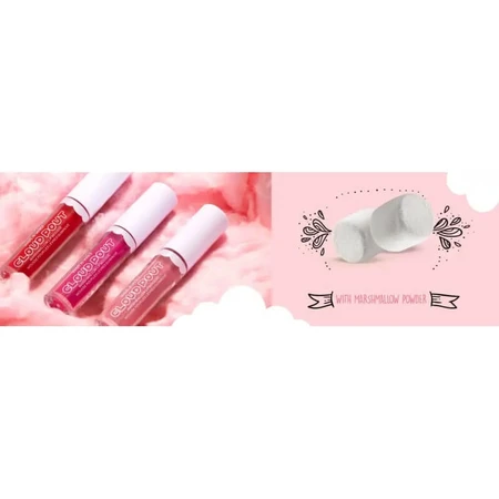 Wet n Wild Cloud Pout Marshmallow Lip Mousse - Pintalabios líquido - Fluffernutter