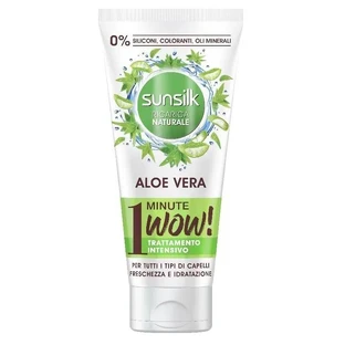 Sunsilk 1 Minute Wow - Tratamiento intensivo con aloe vera, 180 ml
