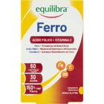Equilibra Iron 60 capsules - vitamin, mineral, and folic acid supplement