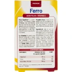 Equilibra Iron 60 capsules - vitamin, mineral, and folic acid supplement