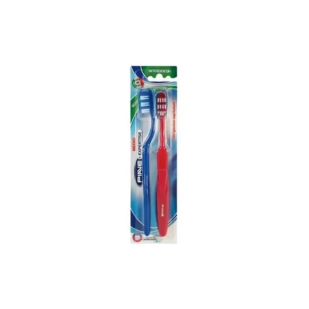 Piave Expertise - 2 toothbrushes with medium bristles