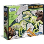 Clementoni Science &amp; Play - Archeogiocando : T-Rex et Triceratops