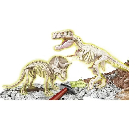 Clementoni Science &amp; Play - Archeogiocando : T-Rex et Triceratops