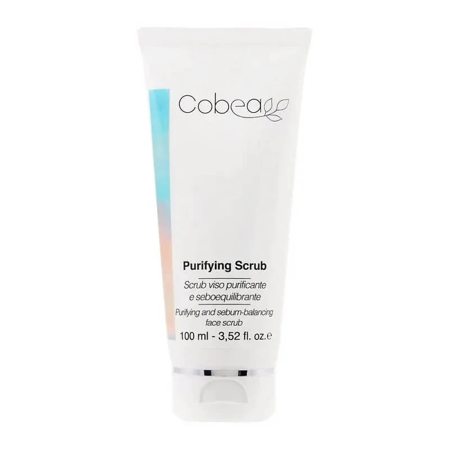 Exfoliante purificante Cobea: tratamiento facial purificante y regulador del sebo, 100 ml