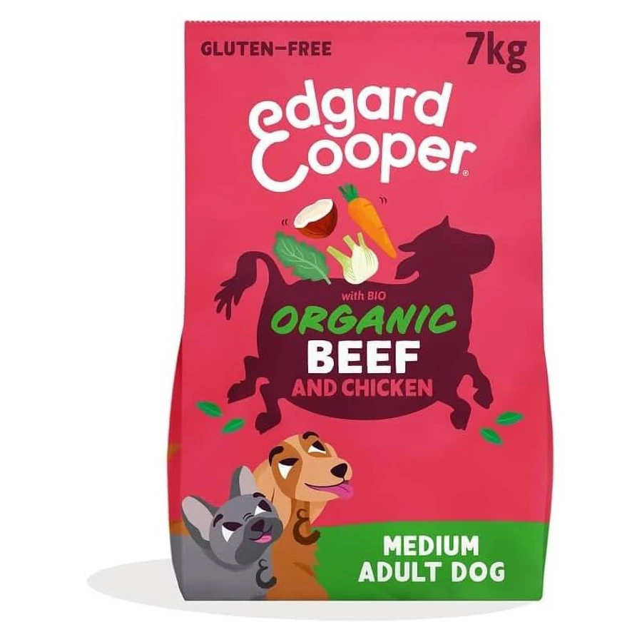 Edgard & Cooper Adult Fresh Beef and Chicken – Compleet voer voor volwassen honden, 7 kg