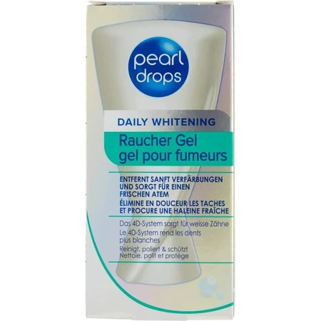 Pearl Drops Smokers - Pasta dentífrica blanqueadora para manchas de nicotina, 50 ml