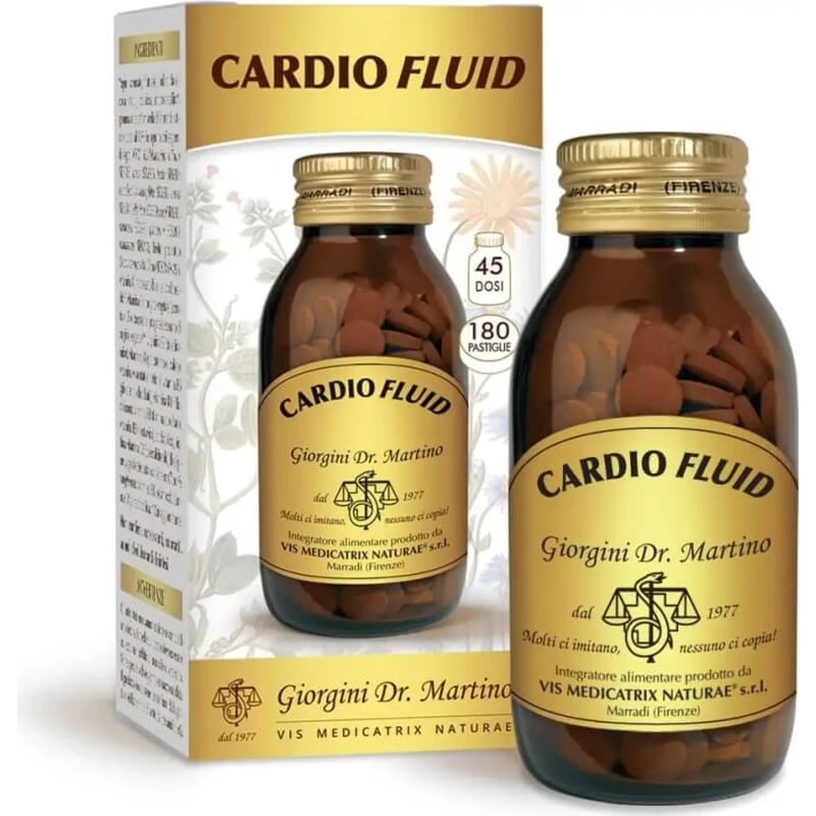 Cardio Fluid, 180 comprimés - complément alimentaire cardiovasculaire