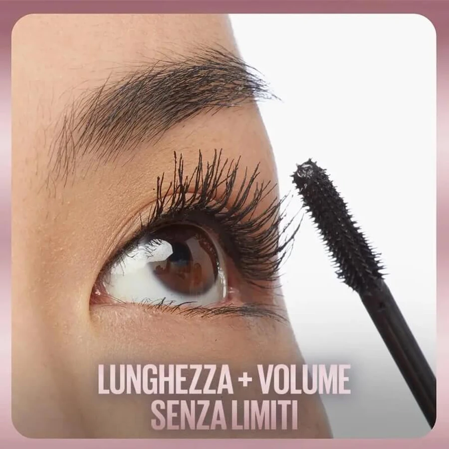 Maybelline Lash Sensational Sky High - Black Waterproof Mascara, 6 ml