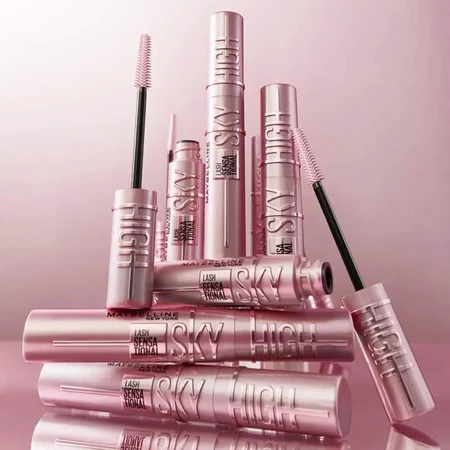 Maybelline Lash Sensational Sky High - Black Waterproof Mascara, 6 ml