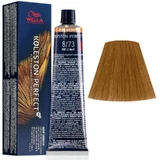 Wella Koleston Perfect Me+ - Hair Color No. 8/73 Light Sandy Blonde with Golden Highlights