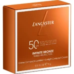 Crème solaire teintée Lancaster Infinite Bronze SPF 50 - Fond de teint compact 9 g