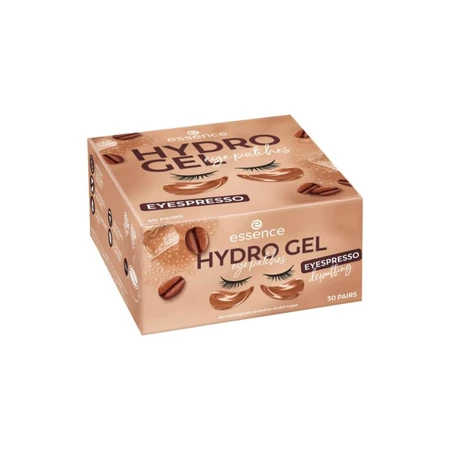 Essence Hydro Gel Eyespresso - 30 patchs rafraîchissants pour les yeux à la caféine et à l'acide hyaluronique