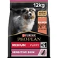 Purina Pro Plan Medium Puppy Sensitive Skin met zalm - Compleet hondenvoer, 12 kg