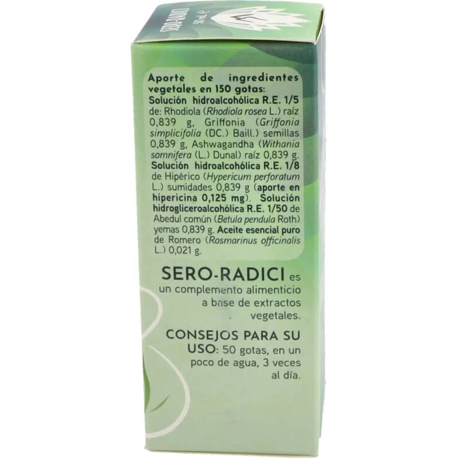 Sero-radici, gouttes de 50 ml – complément alimentaire pour la vitalité et l'énergie