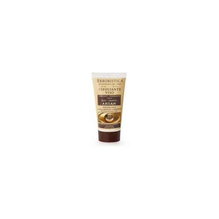 Exfoliante facial L'erboristica con aceite de argán y gránulos, 75 ml