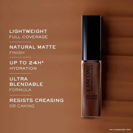 Corrector Lancôme Teint Idole Ultra Wear All Over - Corrector líquido multiusos n.º 15 Mocha