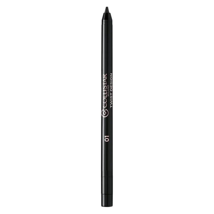 Collistar Twist Design - Lápiz de ojos automático n.º 01, negro