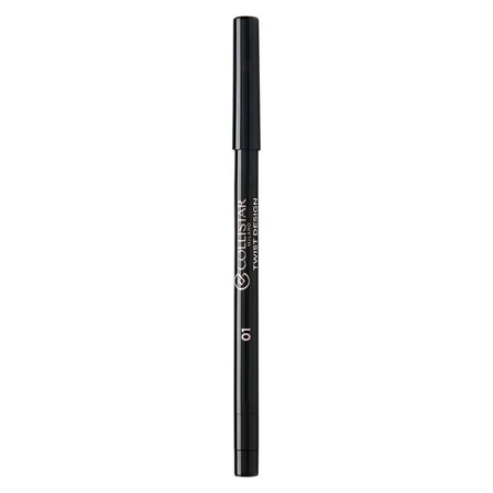 Collistar Twist Design - Lápiz de ojos automático n.º 01, negro