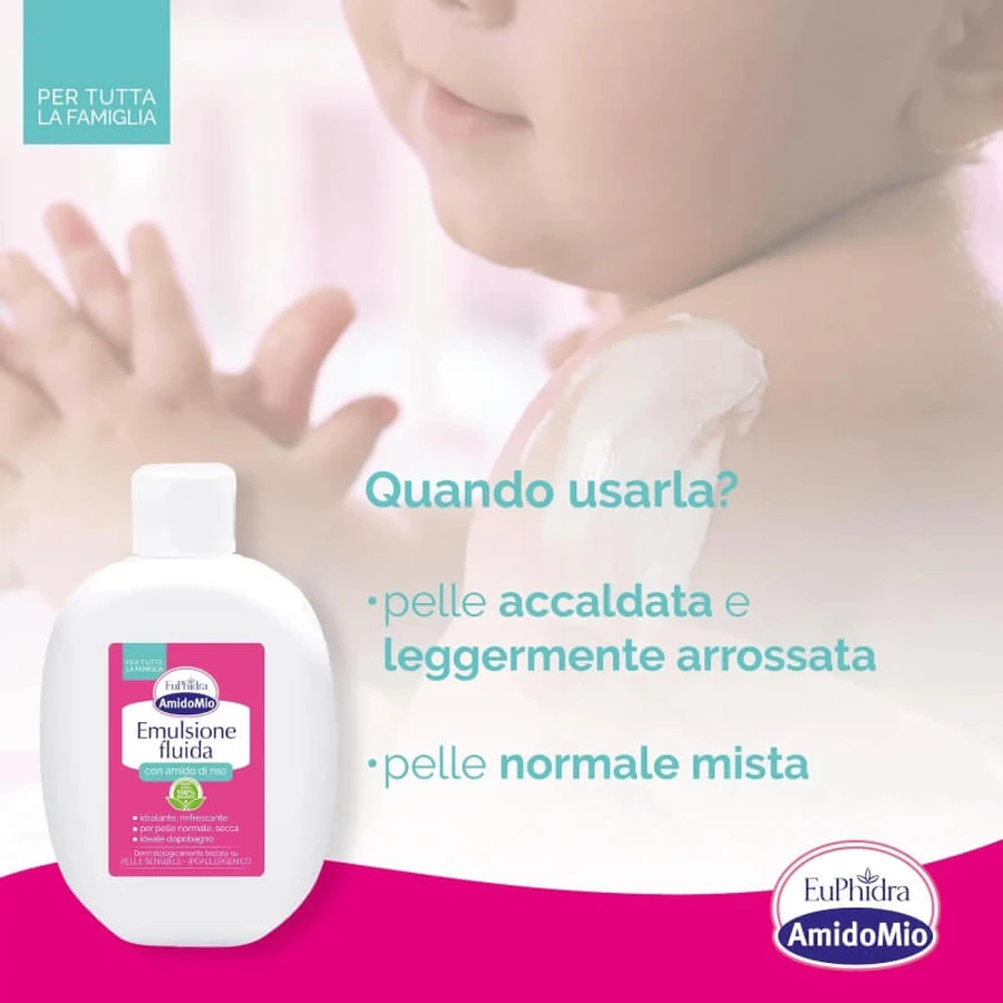 Euphidra Amidomio - Rice Starch Fluid Emulsion 200 ml