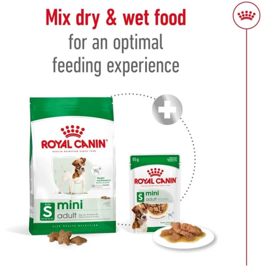 Royal Canin Mini Adult - Alimento completo para perros adultos de razas pequeñas, 800 g