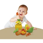 Clementoni Baby Clementoni Fruit Puzzle - 3 fruits to fit together, 12–36 months