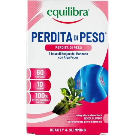 Equilibra Weight Loss 60 capsules – Een voedingssupplement op basis van konjacvezels en fucuszeewier