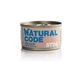 Natural Code St04 Thon et anchois - Aliment complémentaire pour chats stérilisés, 85 g