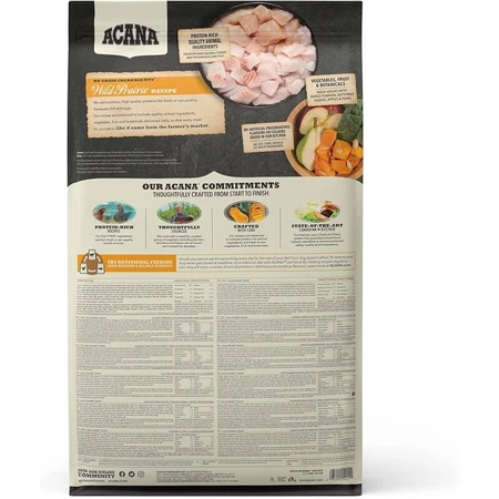 Acana Wild Prairie con pollo y pescado: alimento completo para perros de todas las razas y etapas de la vida, 11,4 kg