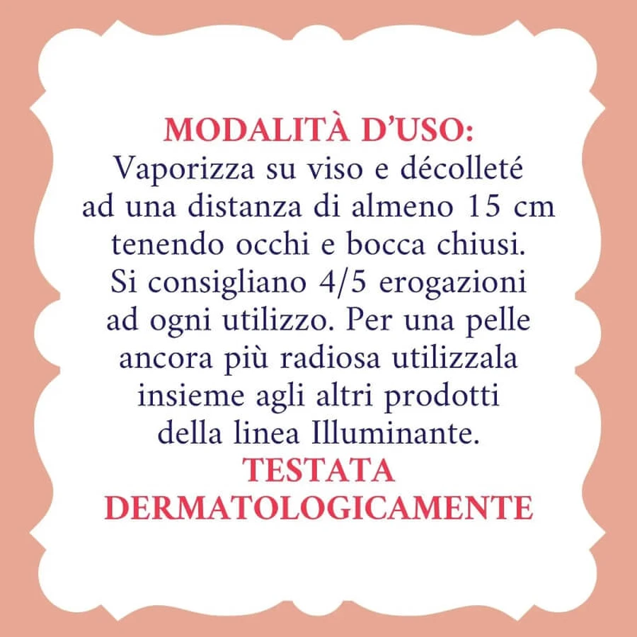 Bruma facial iluminadora de agua de rosas, 200 ml