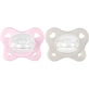 Chicco Physioforma Dual Soft 2–6 Monate – 2 Schnuller – rosa