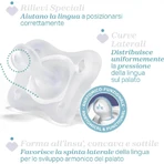 Chicco Physioforma Dual Soft 2–6 Monate – 2 Schnuller – rosa