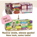 Stuzzy Megapack Multi-Flavor Bites - Aliment complet pour chats stérilisés, 48 x 85 g