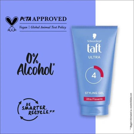 Schwarzkopf Taft Ultra 4 - Ultra-Strong Hold Gel 150 ml
