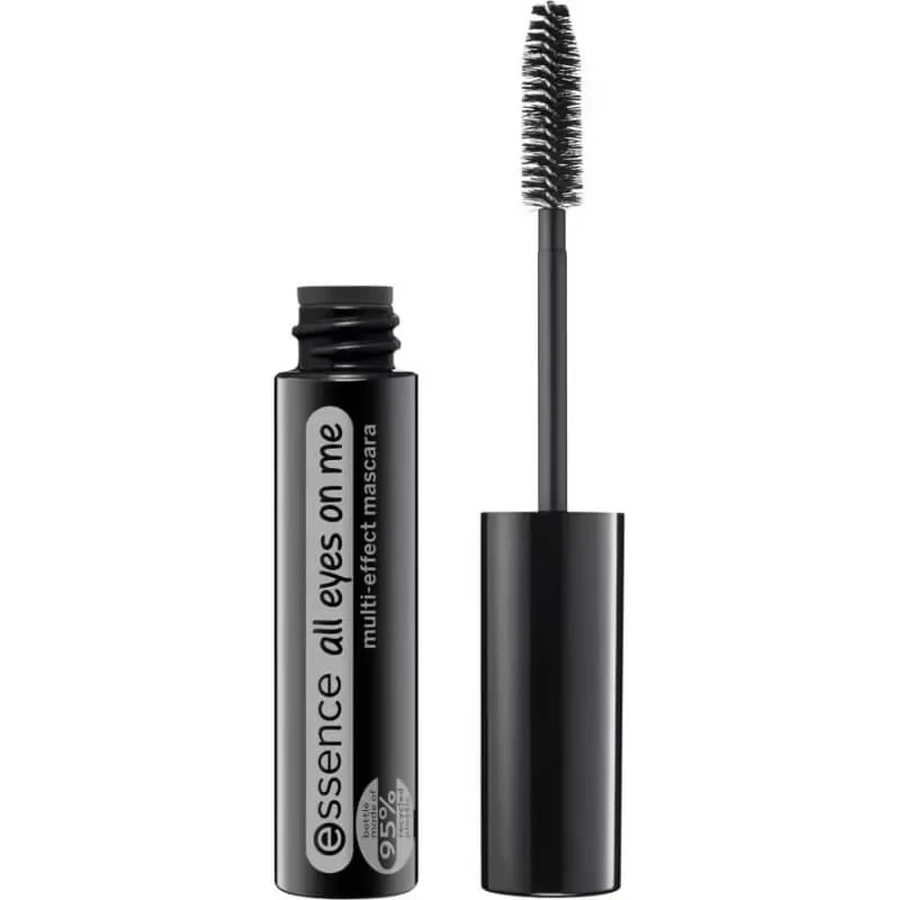 Essence All Eyes on Me - Máscara de pestañas voluminizadora n.º 01 Soft Black