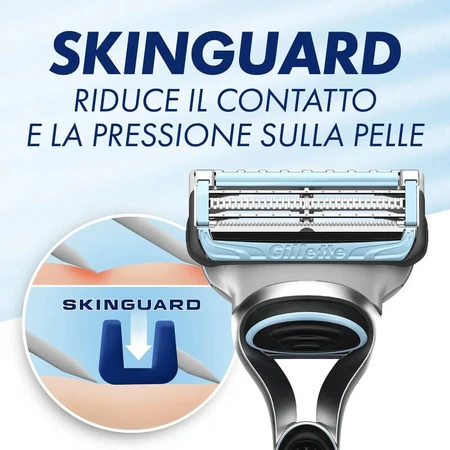 Gillette Skinguard Sensitive – 4 Ersatzklingen