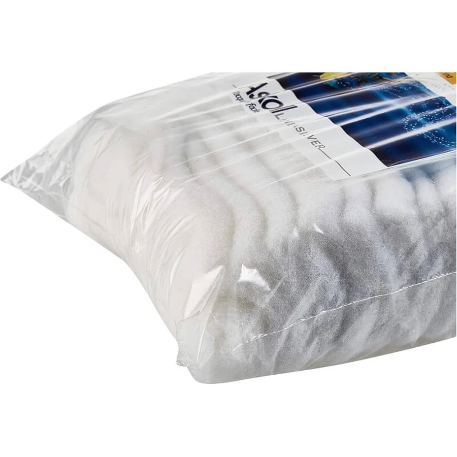Askoll Flo - White Synthetic Filter Wool for Universal Mechanical Filtration, 250 g