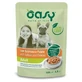 Oasy Straccetti in zalm- en aardappelsaus voor volwassen honden, 100 g
