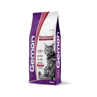 Gemon Sterilized Cat Beef – Trockenfutter für Katzen, 7 kg