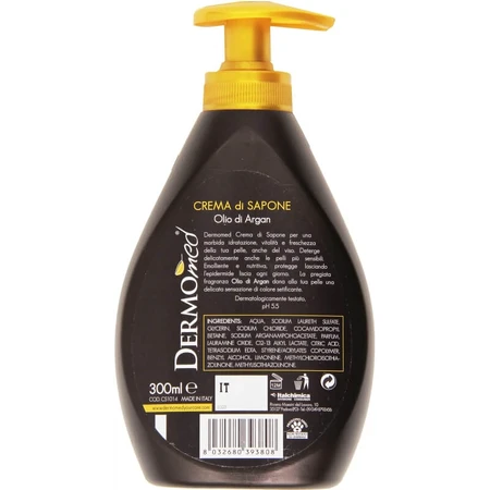 Dermomed Argan Oil - Soap Cream 300 ml