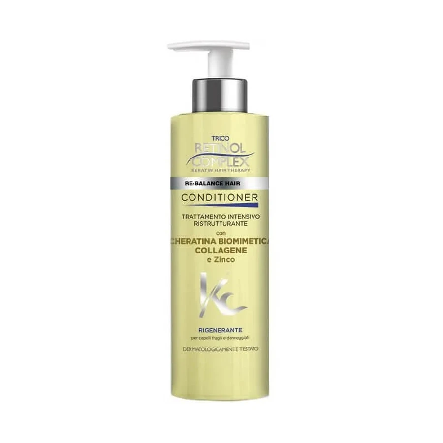 Retinol Complex Conditioner met biomimetische keratine - Intensieve herstellende behandeling 500 ml