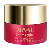 Arval antimacula – pentru pete și discolorări ale tenului și gâtului, protecție urbană SPF 50 – cremă de zi anti-îmbătrânire cu efect uniformizant, 50 ml
