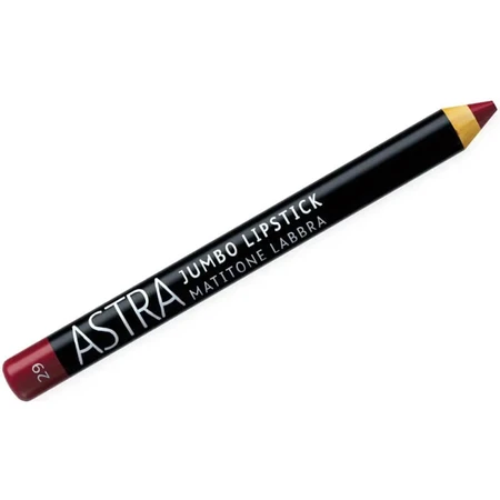 Rouge à lèvres Astra Jumbo - Crayon à lèvres ultra-onctueux n° 29 Midnight Rouge