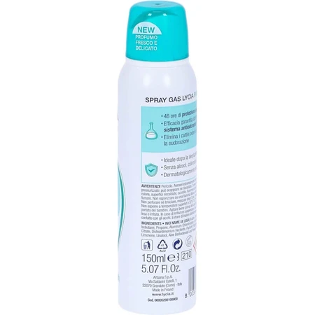 Lycia Pure Dry Protection Talk - Deodorant Spray 150 ml