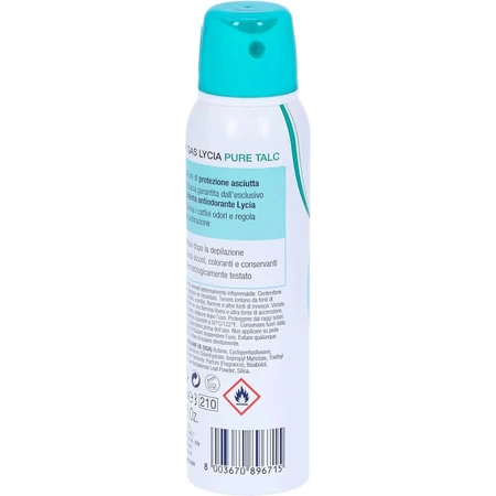 Lycia Pure Dry Protection Talk - Deodorant Spray 150 ml