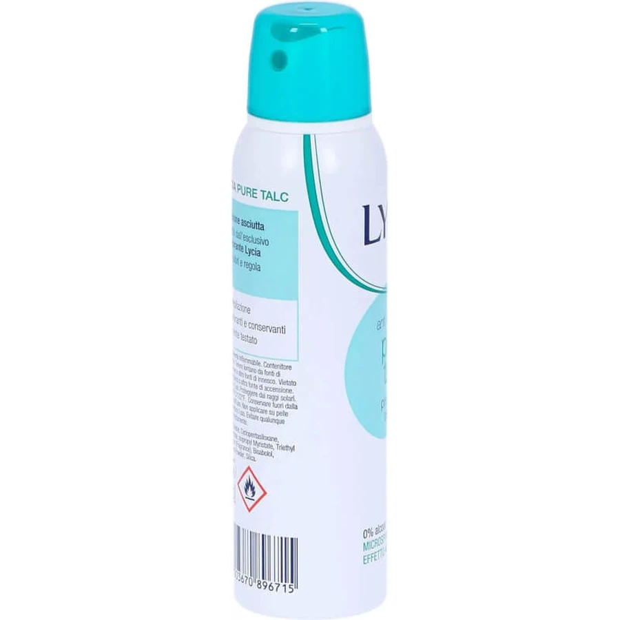Lycia Pure Dry Protection Talk - Deodorant Spray 150 ml